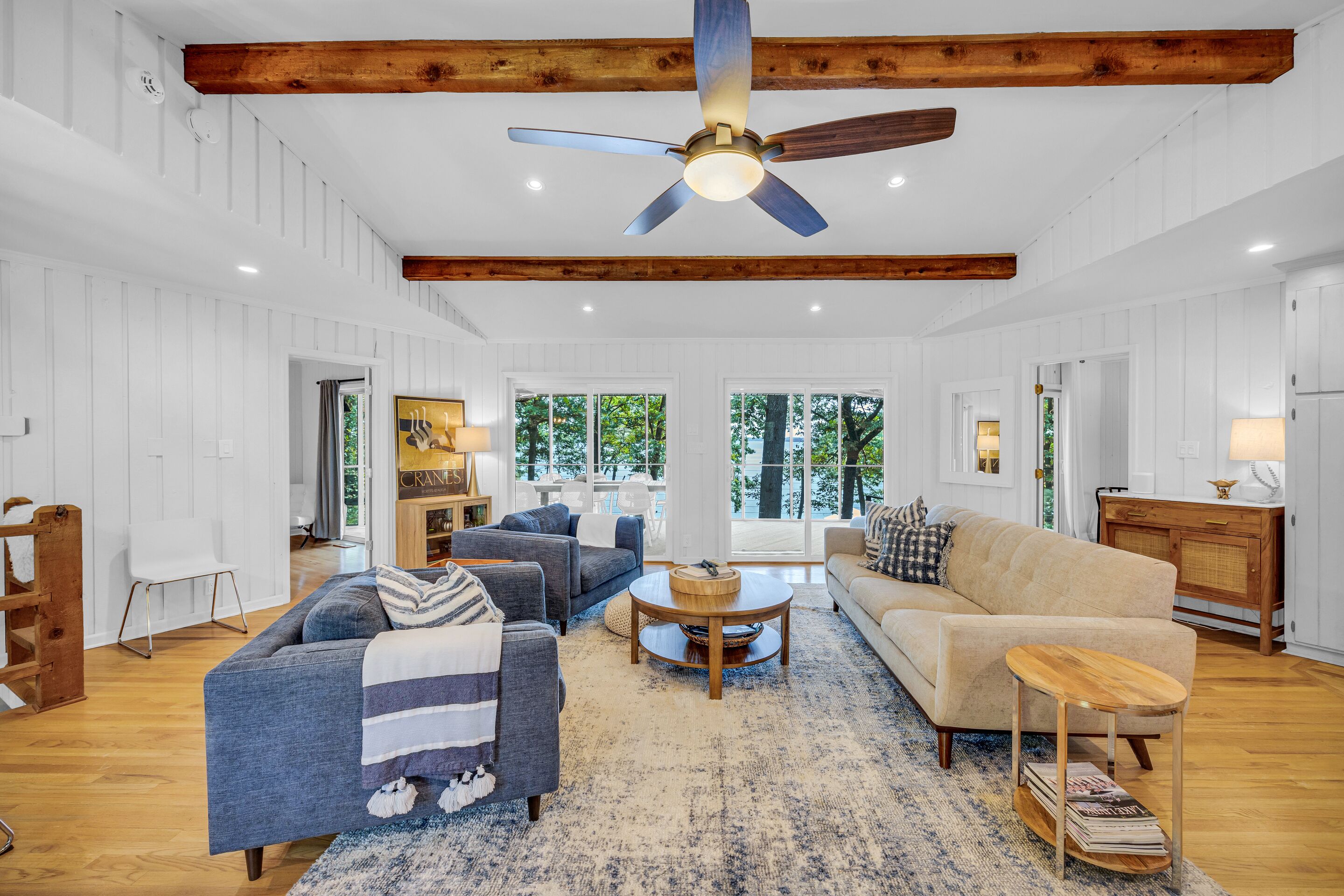Hidden Lakefront Gem w/ 3 Master King Bedrooms