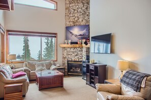 Condo | Living area - Snowy Creek by Okanagan Premier (Beaverdell)