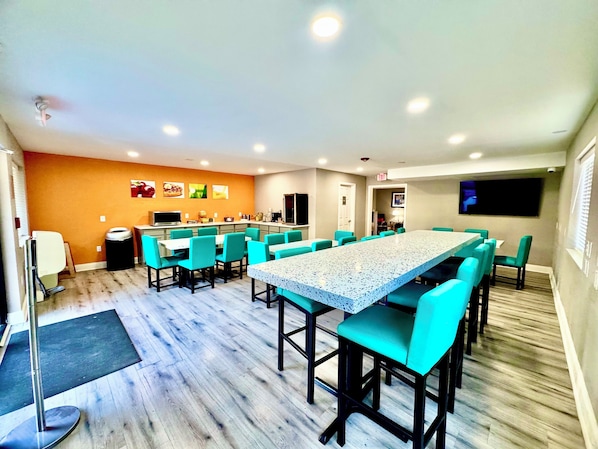 Sala de estar en el lobby