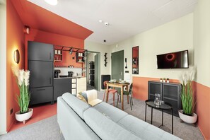 Superior-Apartment | Wohnbereich