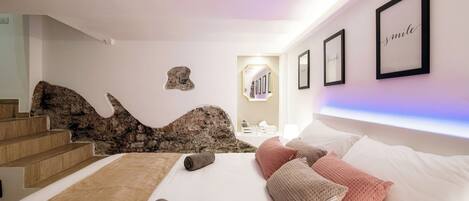 2 habitaciones, ropa de cama de alta calidad y cubrecamas