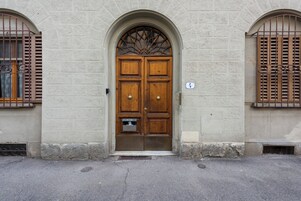 Fachada de la propiedad