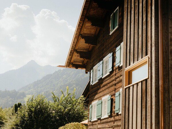 Chalet | Exterior - Chalet in Montafon With Private Sauna & Views (Vandans)