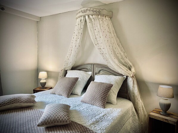 1 bedroom, iron/ironing board, travel crib, free WiFi - Le Cottage du Brask (La Motte-du-Caire)