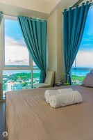 Premium bedding, free WiFi, bed sheets