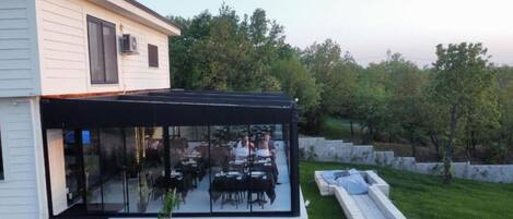 Restaurante al aire libre