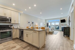 Fridge, microwave, oven, stovetop - Perfect Dewey Beach 2 BR Condo with Awesome Balcony Views   (Dewey Beach)