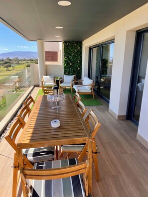 Outdoor dining - Ático Toyo Golf (almeria)