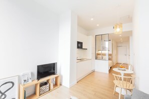 ซูพีเรียอพาร์ทเมนท์, วิวเมือง | บริเวณนั่งเล่น