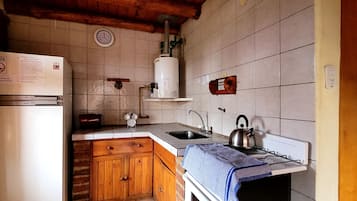 Kabin, 2 kamar tidur, patio, pemandangan gunung | Dapur pribadi