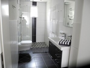 Apartment | Bathroom | Towels - Appealing Apartment in Sankt Aldegund (Sankt Aldegund)
