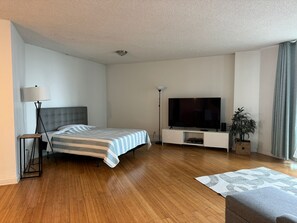 1 chambre, fer et planche à repasser, Wi-Fi, draps fournis