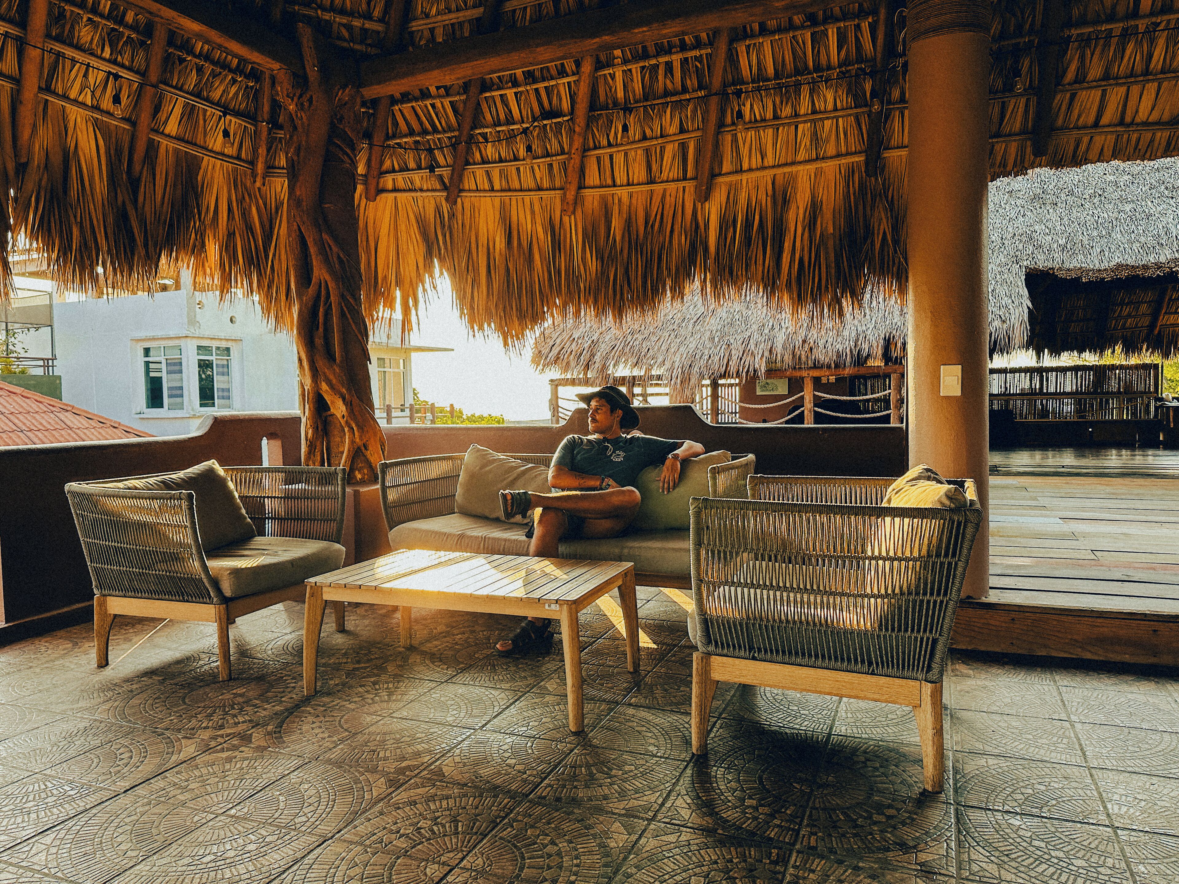 Sala de estar en el lobby