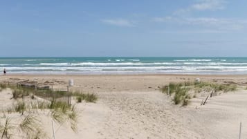 On the beach