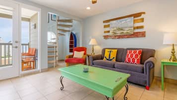 Condo, Multiple Beds, Balcony, Ocean View (Bahia Mar 478F) | Living area | 42-inch flat-screen TV with digital channels