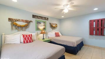 Condo, Plusieurs lits, balcon, vue sur l’océan (Bahia Mar 478F) | 2 chambres, décor unique, ameublement unique