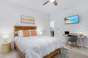 2 chambres, bureau, fer et planche à repasser, Wi-Fi gratuit