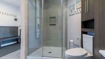 Shower, hair dryer
