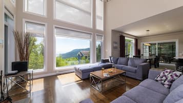 TV connectée, cheminée