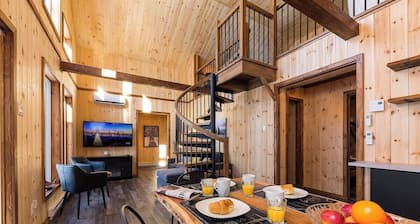 Boréa 10: Ski, Hot Tub & 12 km of Snowshoeing