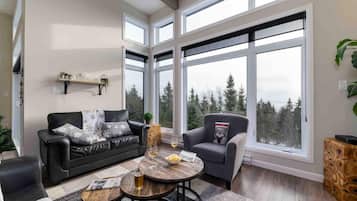 TV connectée, cheminée