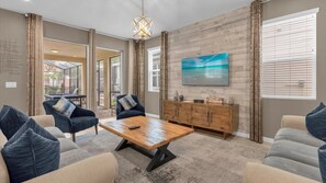 TV, video games, offices