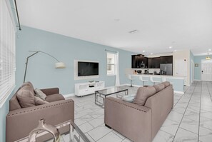 TV, video games, offices