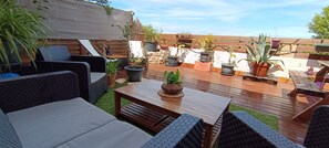 Terrace/patio - Maison de Village Typique des Corbières Quartier Médiéval (Sigean)