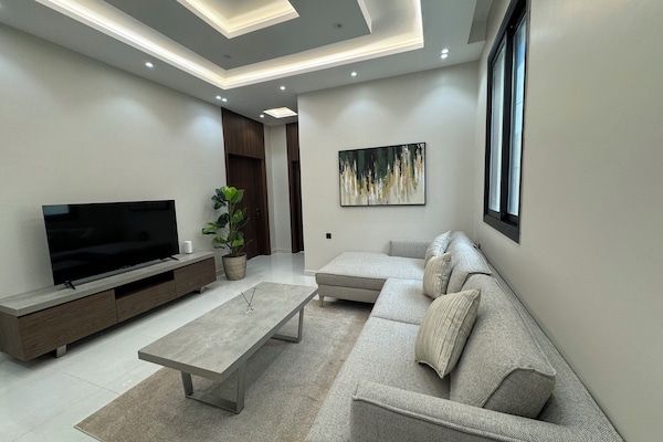 Deluxe-Apartment, 3Â Schlafzimmer, Kochnische | Wohnbereich