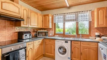 Microwave, oven, dishwasher, highchair