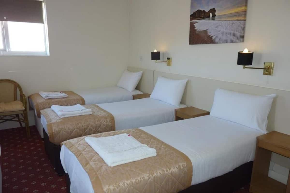 Deluxe Studio, Multiple Beds, Kitchenette, City View | Iron/ironing board, free WiFi