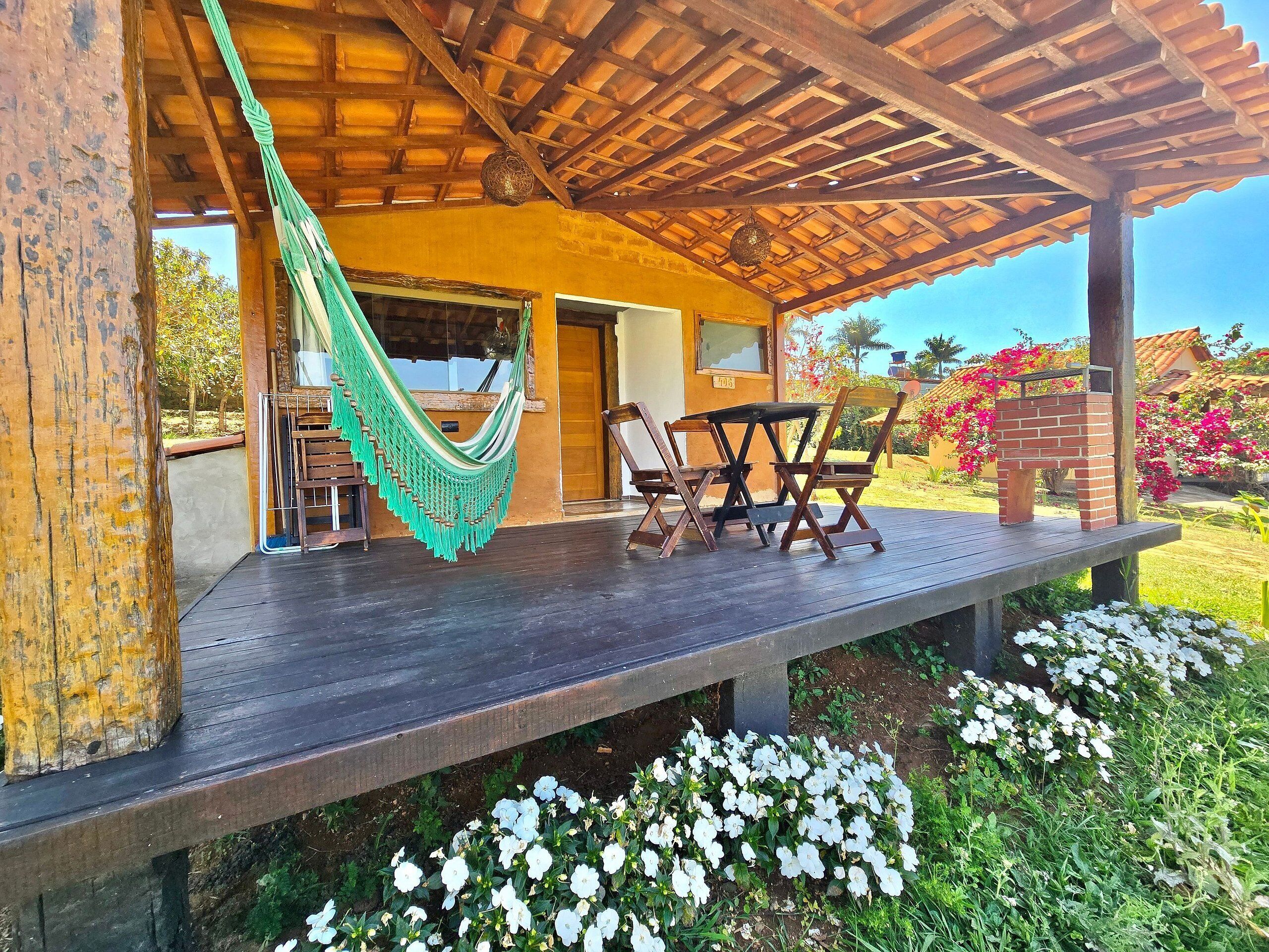 Chalé | Opções para refeição ao ar livre