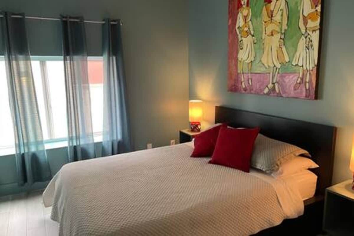 1 bedroom, iron/ironing board, travel crib, WiFi