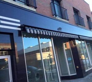 Exterior detail - Metropolitan Loft 202 (Red Deer)