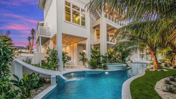 Außenpool, beheizter Pool