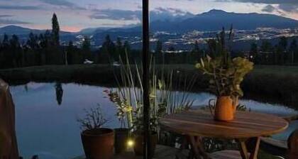 House with mountain views