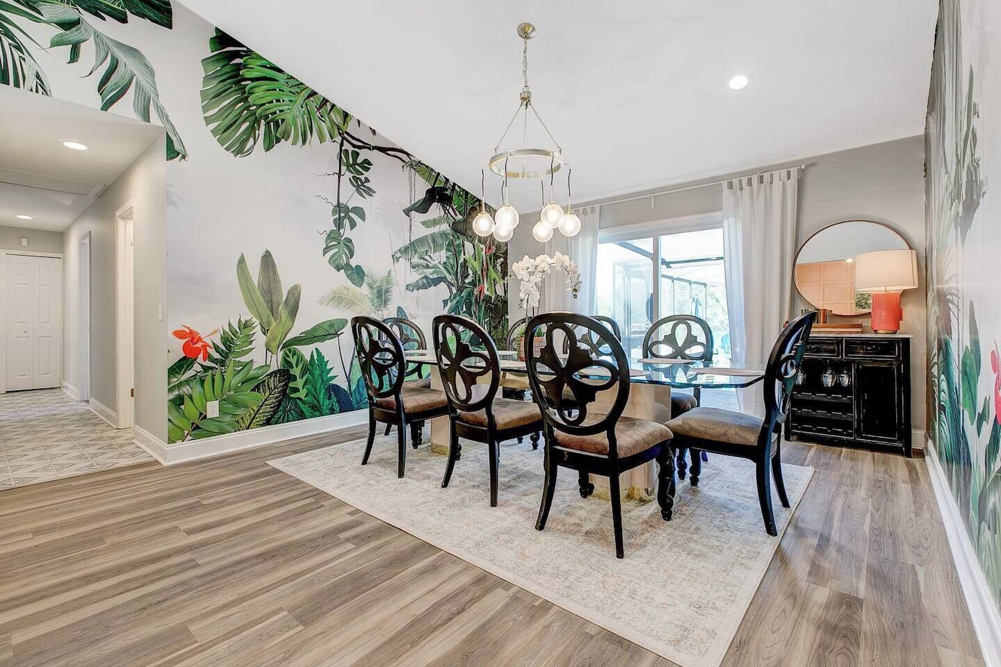 Sleeps 10 with pool & game room