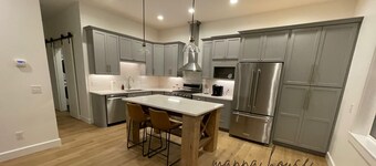 New modern spacious unit, 5 miles from downtown, quiet country setting! 