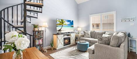 تلفزيون، مدفأة