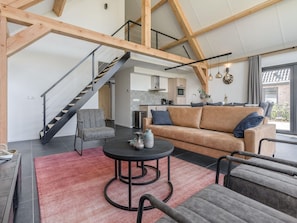 Living area - Holiday Home in Netherlands Pond View (Baarle-Nassau)