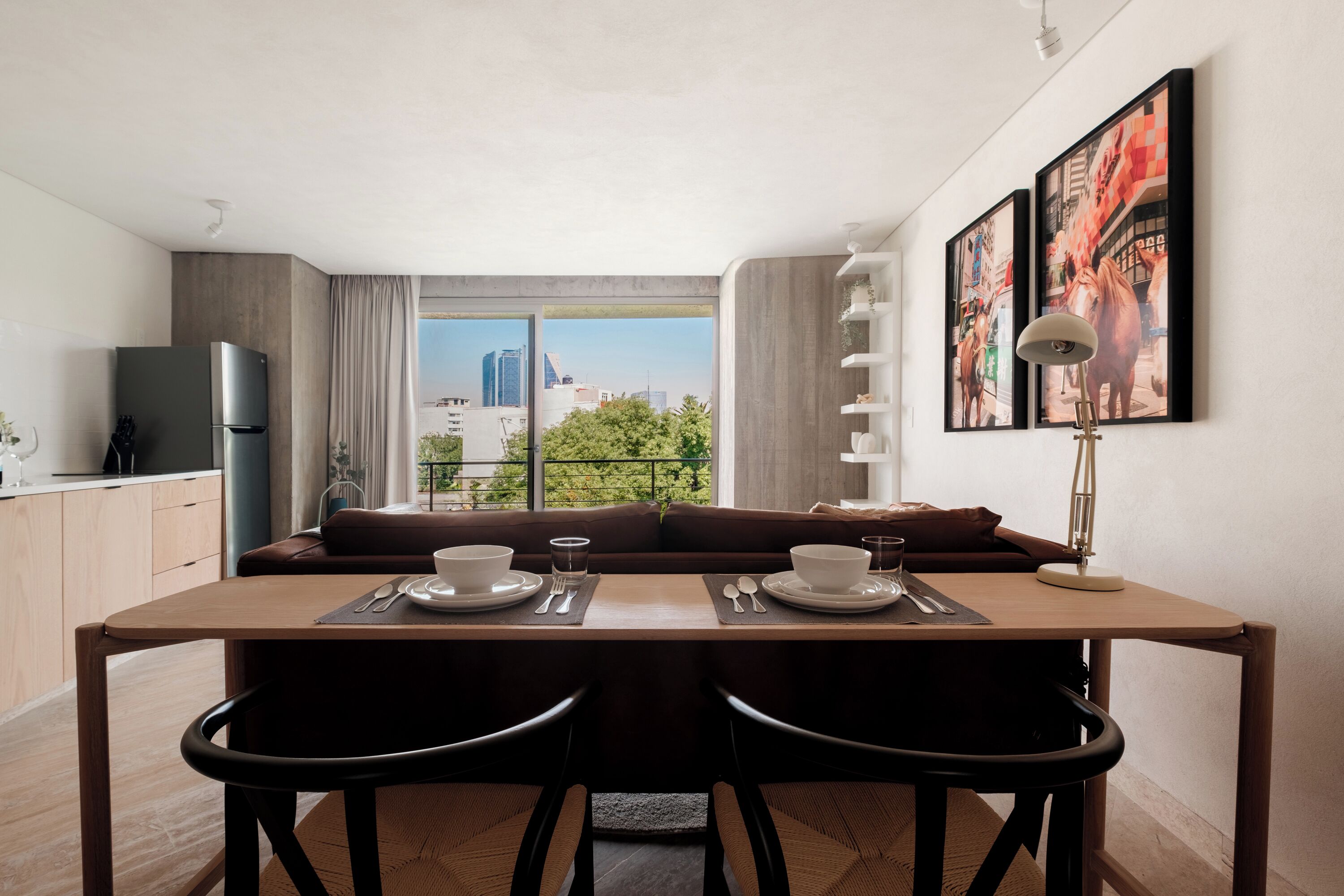 Estudio Deluxe, vista al parque | Área de sala de estar | Smart TV, Netflix y servicios de streaming 