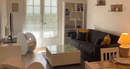 Appartement RDC avec jardin -meublée 3*** -tout confort - wifi