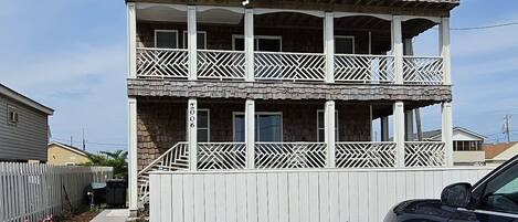 Fassade der Unterkunft