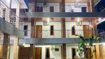 Front of property – evening/night
