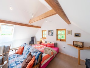 Ferienhaus | 2 Schlafzimmer, individuell eingerichtet, Bettwäsche
