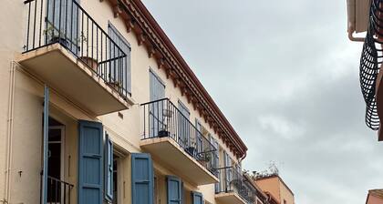 Appartement au centre de Collioure, proche de la plage, garage privé