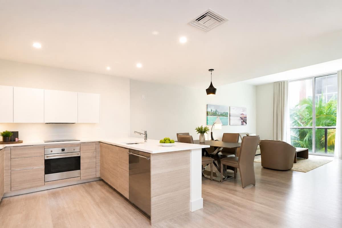 Family Apartment, Balcony, Partial Sea View | Private kitchen | Coffee/tea maker, full-size fridge, microwave, toaster