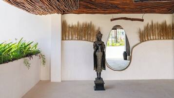 Comfort-studiolejlighed - balkon - udsigt til pool | Opholdsområde