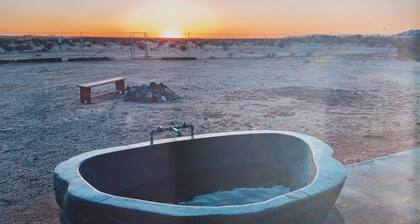 Desert Dream Cabin w/Healing Soaking Tub! Private Escape near Joshua Tree, CA