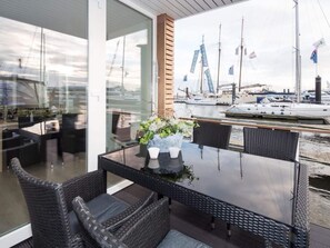 Blick von der Unterkunft